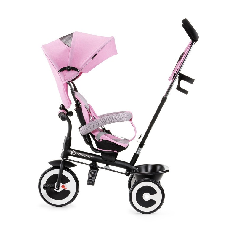Триколісний велосипед Kinderkraft Aston Pink KKRASTOPNK0000