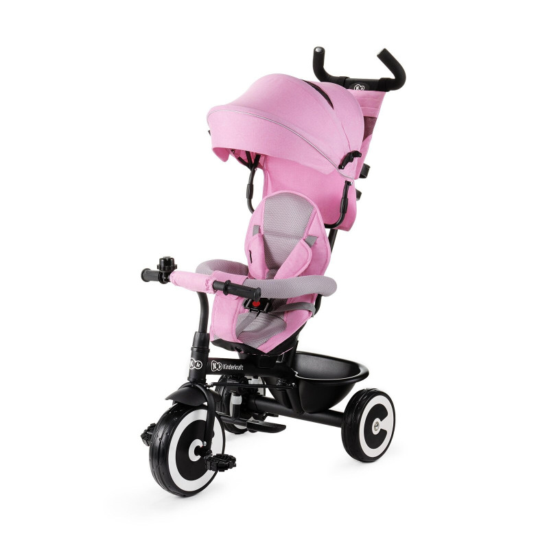 Триколісний велосипед Kinderkraft Aston Pink KKRASTOPNK0000