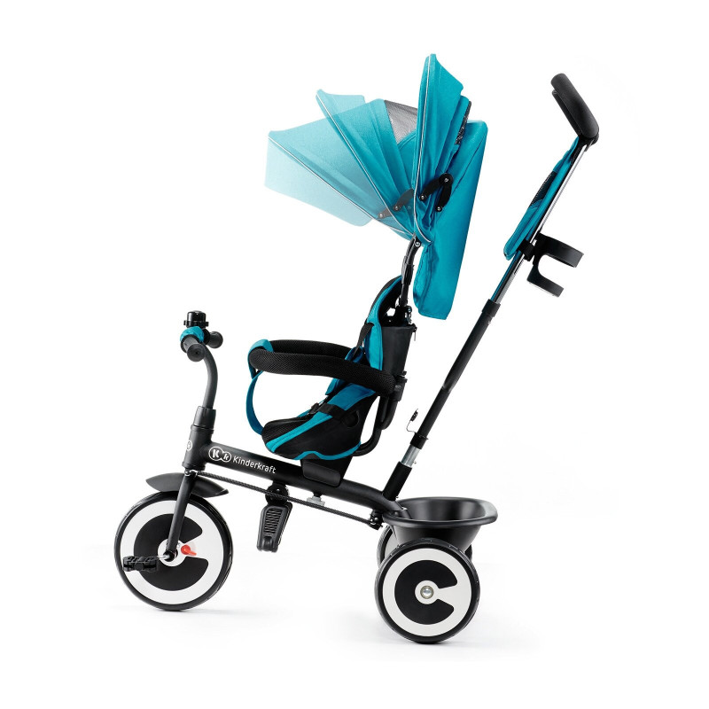 Триколісний велосипед Kinderkraft Aston Turquoise KKRASTOTRQ0000