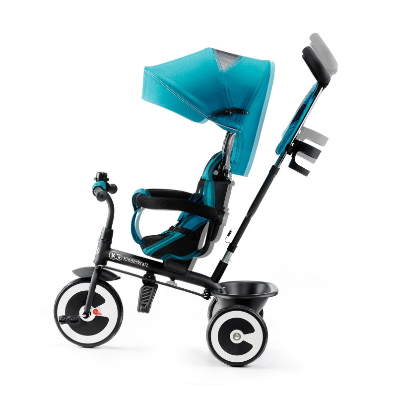 Триколісний велосипед Kinderkraft Aston Turquoise KKRASTOTRQ0000