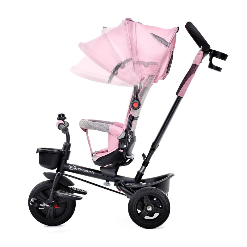 Триколісний велосипед Kinderkraft Aveo Pink KKRAVEOPNK0000