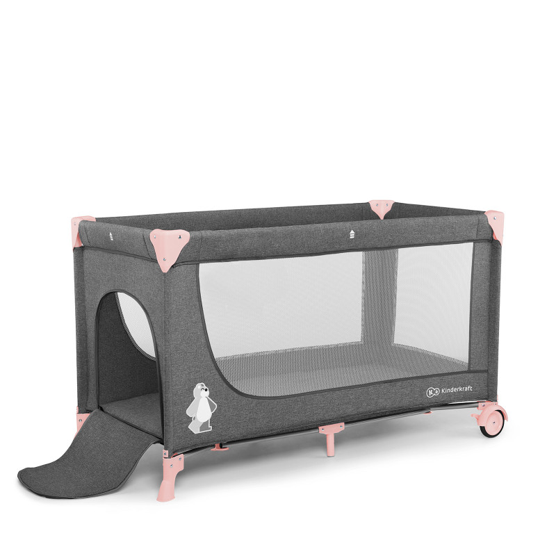 Ліжко-манеж Kinderkraft Joy Pink KKLJOYPNK00000