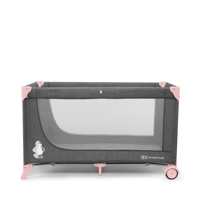 Ліжко-манеж Kinderkraft Joy Pink KKLJOYPNK00000
