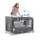 Ліжко-манеж с пеленатором Kinderkraft Joy Blue KKLJOYBLU000AC