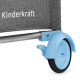 Ліжко-манеж с пеленатором Kinderkraft Joy Blue KKLJOYBLU000AC