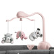 Ліжко-манеж с пеленатором Kinderkraft Joy Pink KKLJOYPNK000AC
