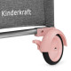 Ліжко-манеж с пеленатором Kinderkraft Joy Pink KKLJOYPNK000AC