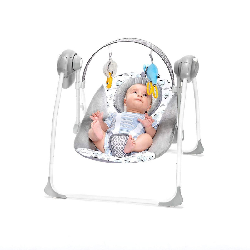 Крісло-гойдалка Kinderkraft Flo Pink KKBFLOPINK0000
