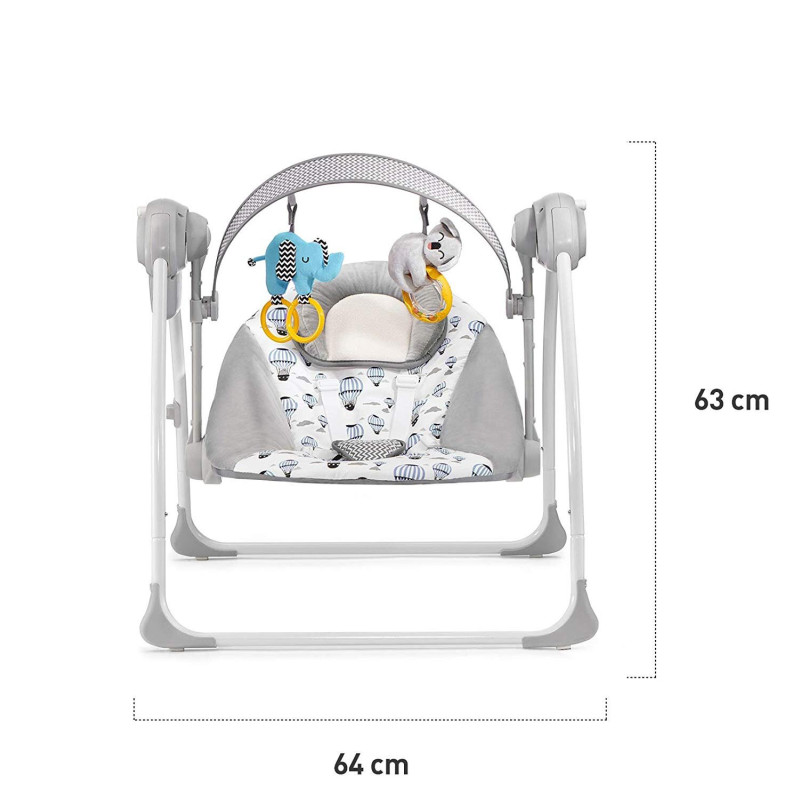 Крісло-гойдалка Kinderkraft Flo Pink KKBFLOPINK0000