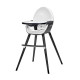 Стільчик для годування 2 в 1 Kinderkraft Fini Full Black KKKFINIFBLK000