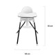 Стільчик для годування 2 в 1 Kinderkraft Pini White KKKPINIWHT0000