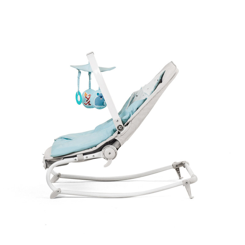 Шезлонг-гойдалка Kinderkraft Felio Light Blue KKBFELILIBL000