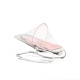 Шезлонг-гойдалка Kinderkraft Felio Pink KKBFELIPNK0000