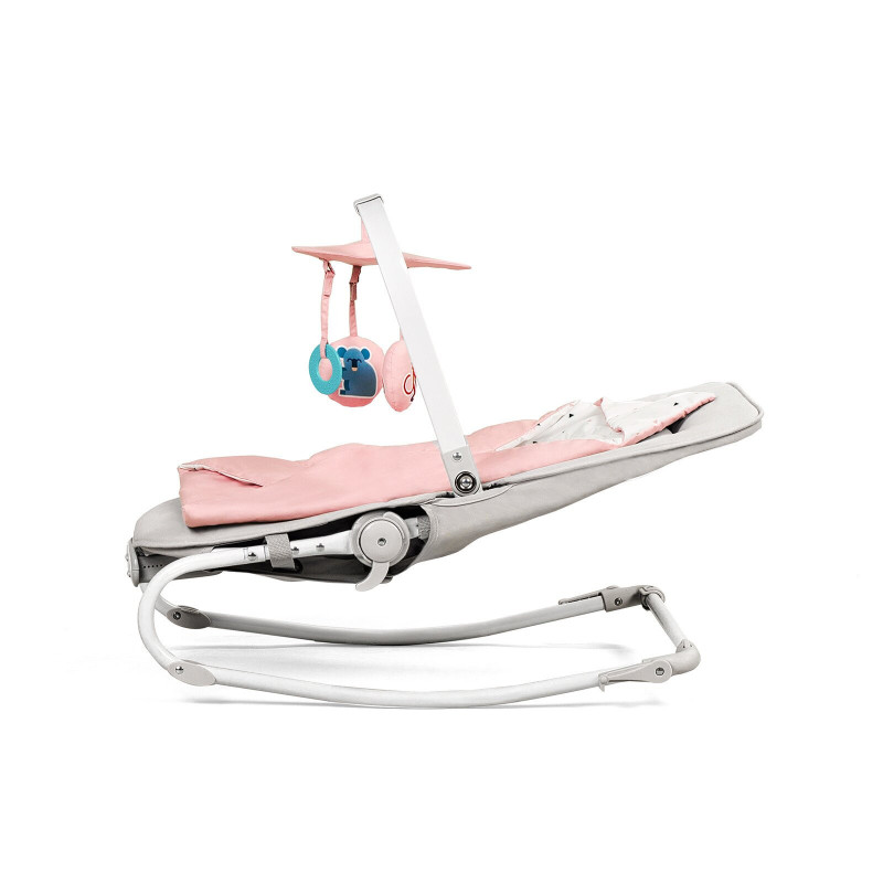 Шезлонг-гойдалка Kinderkraft Felio Pink KKBFELIPNK0000
