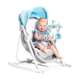 Шезлонг-гойдалка 5 в 1 Kinderkraft Unimo Light Blue KKBUNIMLIBL000