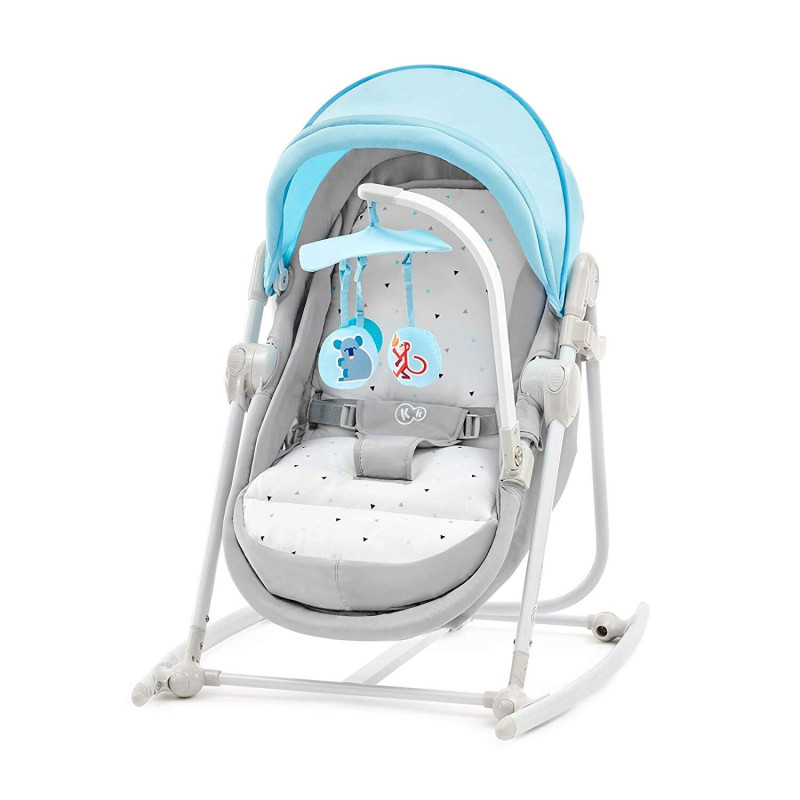 Шезлонг-гойдалка 5 в 1 Kinderkraft Unimo Light Blue KKBUNIMLIBL000
