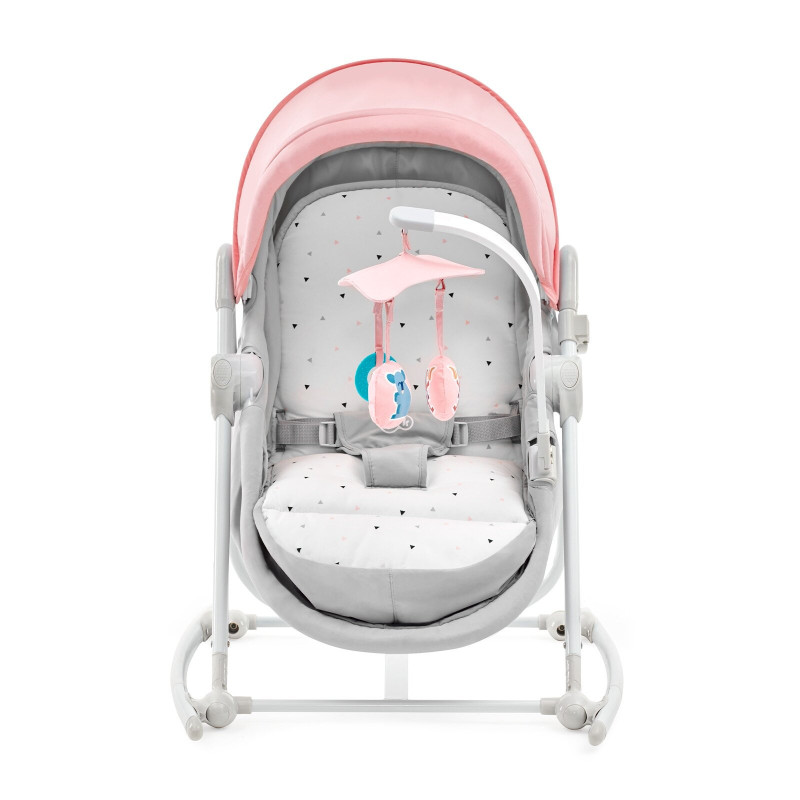 Шезлонг-гойдалка 5 в 1 Kinderkraft Unimo Pink KKBUNIMPNK0000