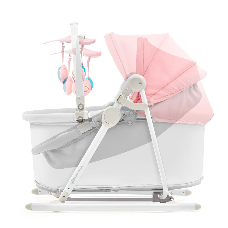 Шезлонг-гойдалка 5 в 1 Kinderkraft Unimo Pink KKBUNIMPNK0000