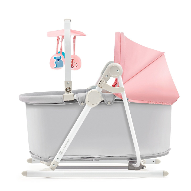 Шезлонг-гойдалка 5 в 1 Kinderkraft Unimo Pink KKBUNIMPNK0000