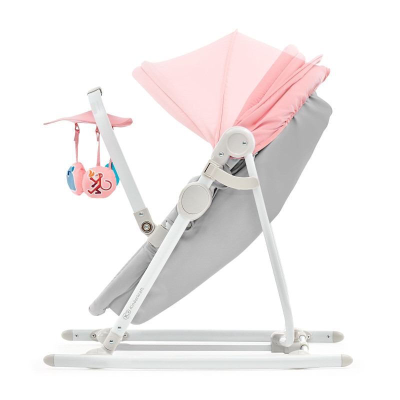 Шезлонг-гойдалка 5 в 1 Kinderkraft Unimo Pink KKBUNIMPNK0000