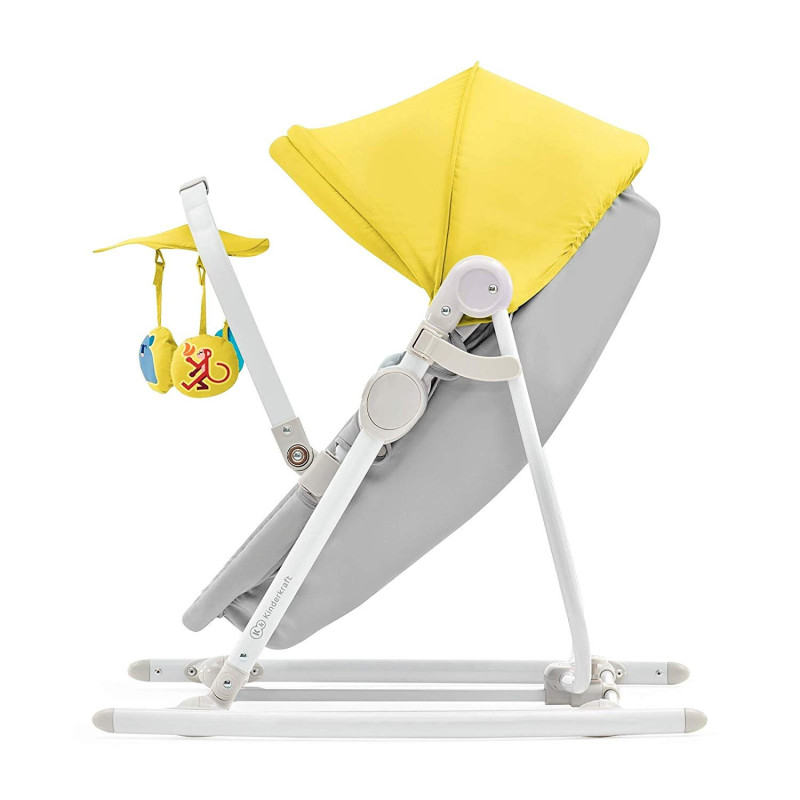 Шезлонг-гойдалка 5 в 1 Kinderkraft Unimo Yellow KKKUNIMYEL0000