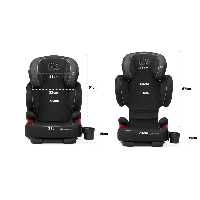 Автокрісло Kinderkraft Unity Isofix Black KKFUNITBLK0000