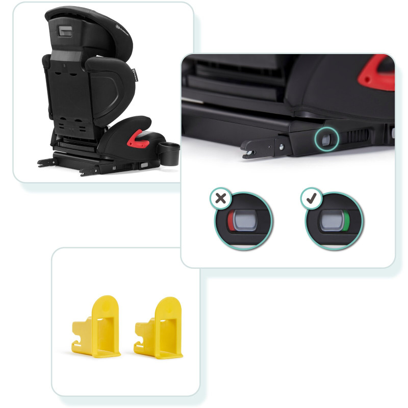 Автокрісло Kinderkraft Unity Isofix Black KKFUNITBLK0000