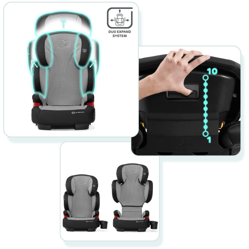 Автокрісло Kinderkraft Unity Isofix Grey KKFUNITGRY0000