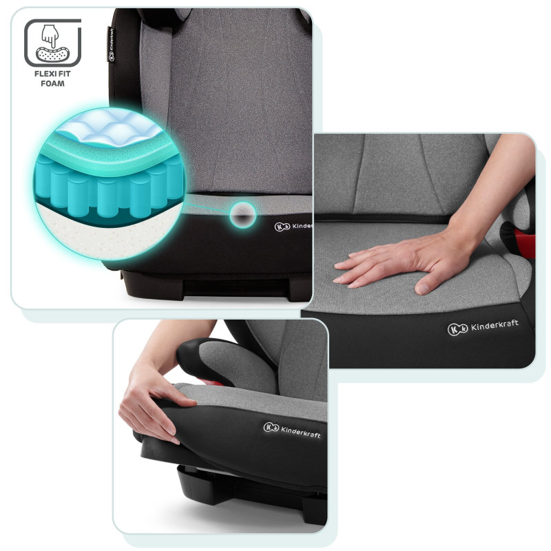 Автокрісло Kinderkraft Unity Isofix Grey KKFUNITGRY0000