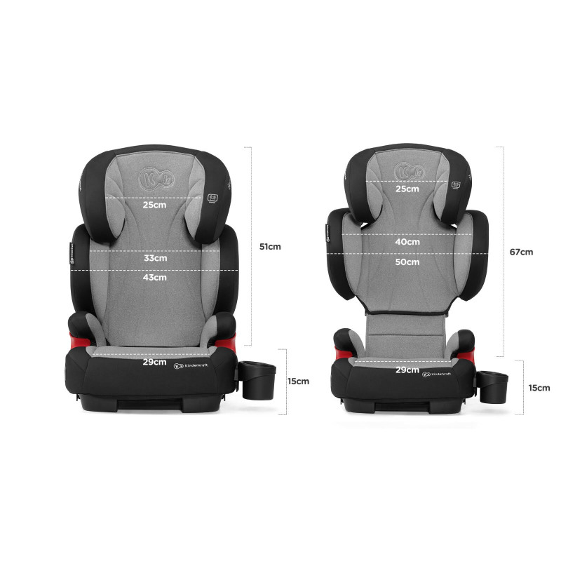 Автокрісло Kinderkraft Unity Isofix Grey KKFUNITGRY0000
