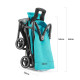 Прогулянкова коляска Kinderkraft Mini Dot Turquoise KKWMINITRQ0000