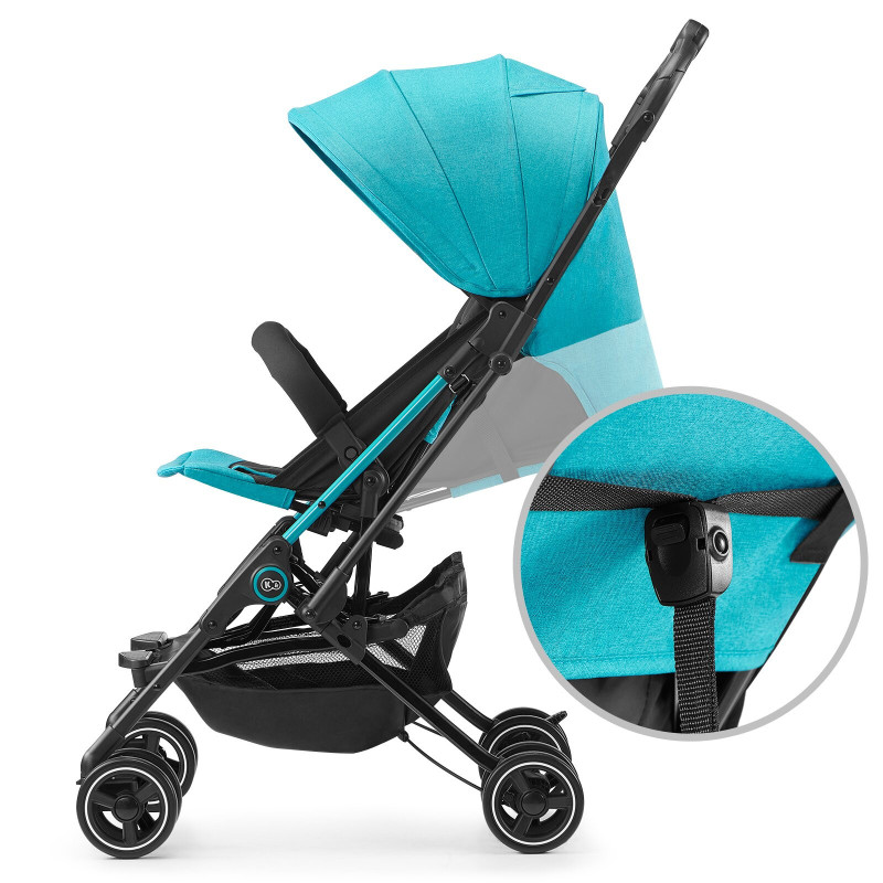 Прогулянкова коляска Kinderkraft Mini Dot Turquoise KKWMINITRQ0000
