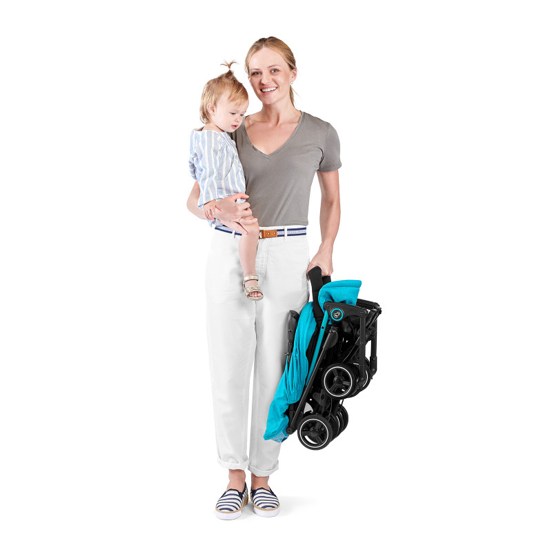 Прогулянкова коляска Kinderkraft Mini Dot Turquoise KKWMINITRQ0000