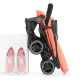 Прогулянкова коляска Kinderkraft Mini Dot Coral KKWMINICRL0000