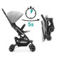 Прогулянкова коляска Kinderkraft Mini Dot Grey KKWMINIGRY0000