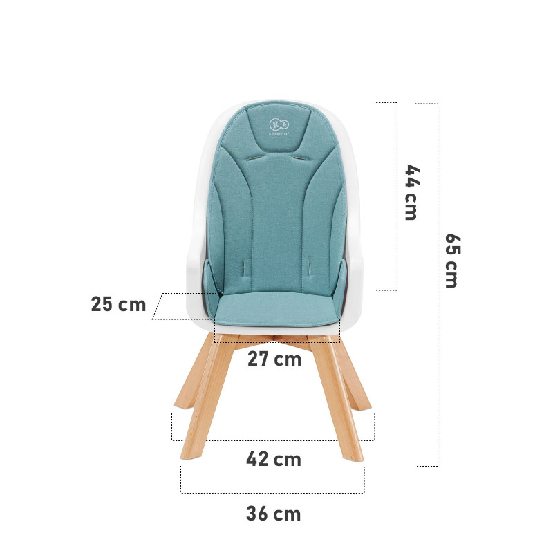 Стільчик для годування Kinderkraft Tixi Gray KKKTIXIGRY0000