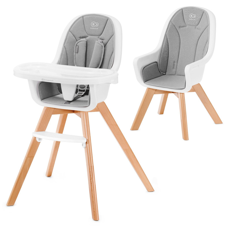 Стільчик для годування Kinderkraft Tixi Gray KKKTIXIGRY0000