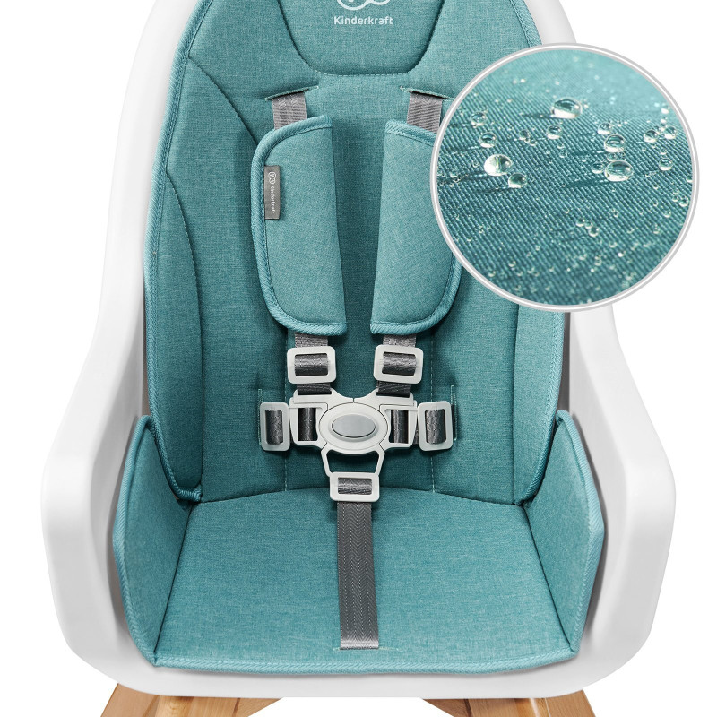 Стільчик для годування Kinderkraft Tixi Turquoise KKKTIXITRQ0000
