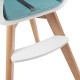 Стільчик для годування Kinderkraft Tixi Turquoise KKKTIXITRQ0000