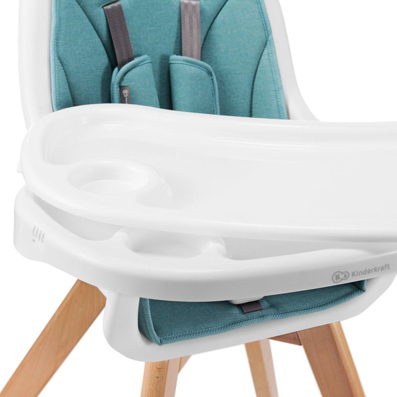 Стільчик для годування Kinderkraft Tixi Turquoise KKKTIXITRQ0000