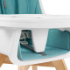 Стільчик для годування Kinderkraft Tixi Turquoise KKKTIXITRQ0000