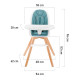 Стільчик для годування Kinderkraft Tixi Turquoise KKKTIXITRQ0000