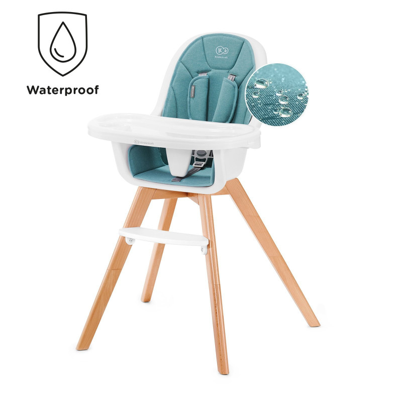 Стільчик для годування Kinderkraft Tixi Turquoise KKKTIXITRQ0000
