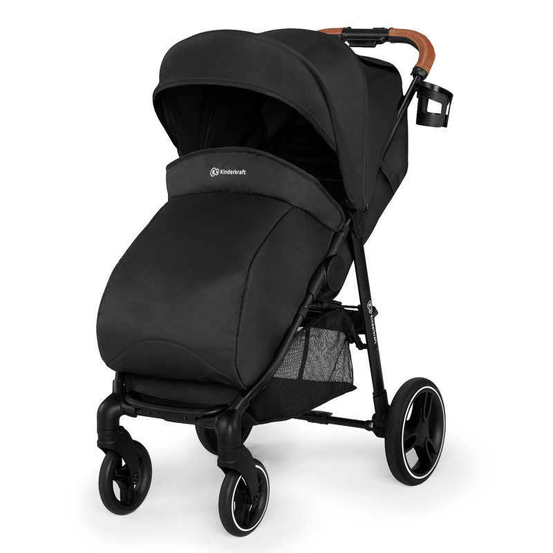 Прогулянкова коляска Kinderkraft Grande 2020 Black KKWGRANBLK000N