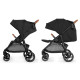 Прогулянкова коляска Kinderkraft Grande 2020 Black KKWGRANBLK000N