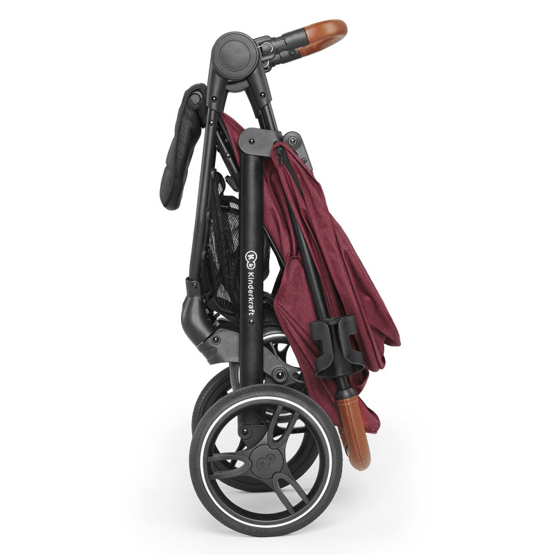 Прогулянкова коляска Kinderkraft Grande 2020 Burgundy KKWGRANBRG000N