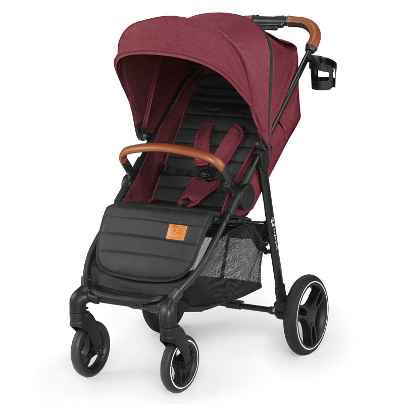 Прогулянкова коляска Kinderkraft Grande 2020 Burgundy KKWGRANBRG000N