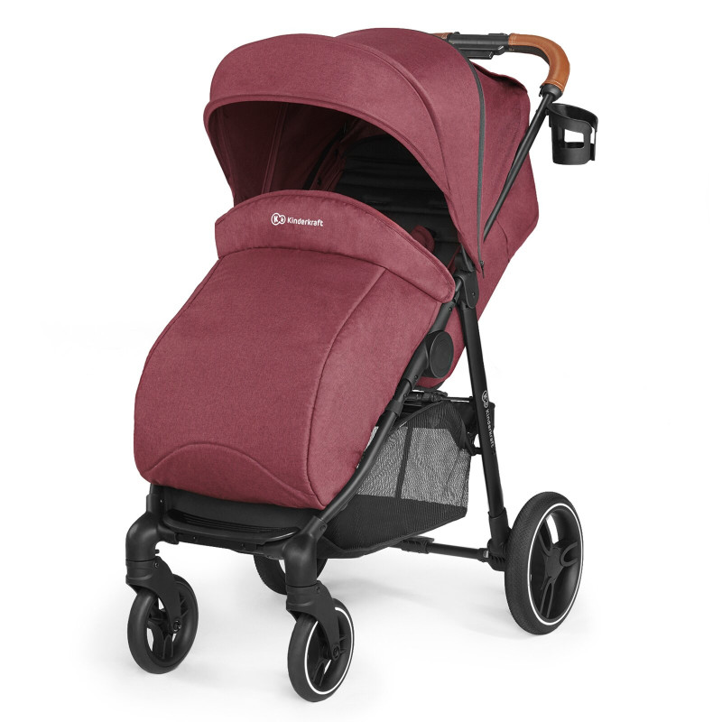 Прогулянкова коляска Kinderkraft Grande 2020 Burgundy KKWGRANBRG000N