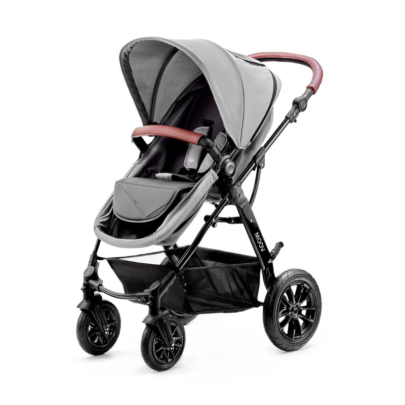 Універсальна коляска 3 в 1 Kinderkraft Moov Gray KKWMOOVGRY00NC