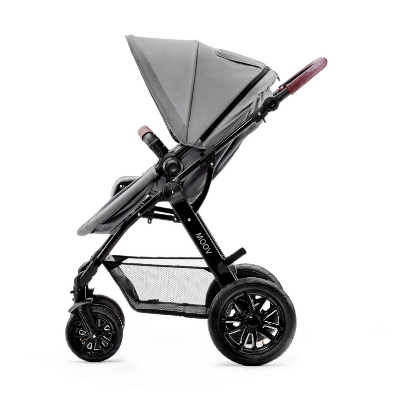 Універсальна коляска 3 в 1 Kinderkraft Moov Gray KKWMOOVGRY00NC